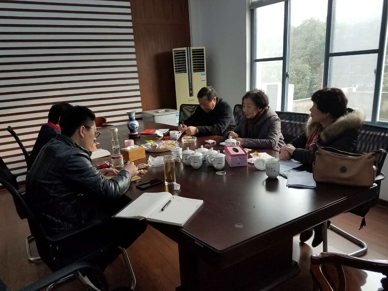 上海市润滑油品行业协会一行参观走访黎光石化